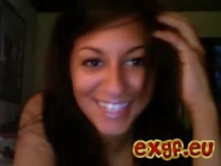 Cute Hot Teen Teasing On Webcam