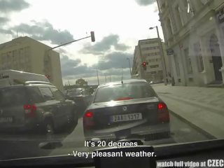 CzechTaxi Multiple Female Orgasm in the Backseat