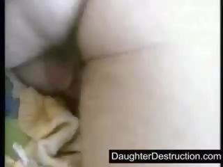 Young Teen Daughter Abuse