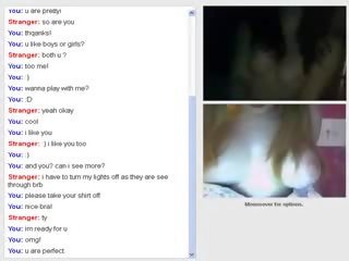 Omegle #69 Horny perfect body masturbates