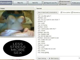 Chatroulette 107 - madura quiere jugar pero alguien llega..lol