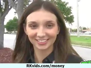 Getting a chick from public and fuck her for money 12