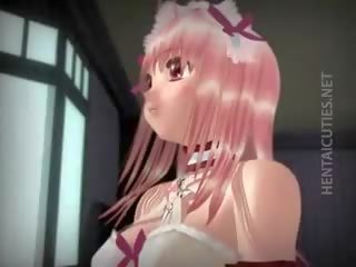I pavlerë 3d anime vogëlushe merr fucked