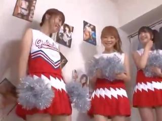 3 gigante tetitas nipponese cheerleaders compartir pepino