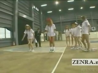 Със субтитри бездънен японки gyaru група полицейска палка relay