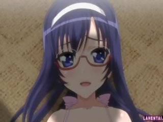 Hentai Cutie With Glasses Gets Fucked