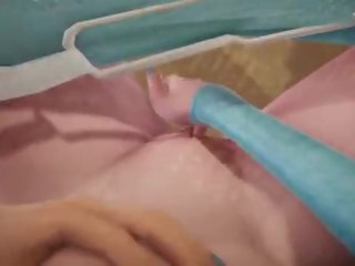 福塔 凍結的 - 艾爾莎 得到 creampied 由 安娜 - 3d 色情