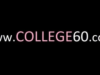 Horny college girls riding on real penis