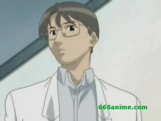 ร้อน ใหญ่ หัวนม การ์ตูน scientist ไป มีอารมณ์ และ fucks ผู้ป่วย