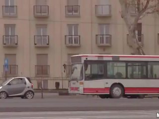 Seks sisse a avalik buss video