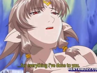 Hentai cô gái được nóng cưỡi qua con bướm con quái vật phim hoạt hình