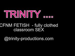 Trinity-productions - bekläs kvinnlig naken hane läraren 1