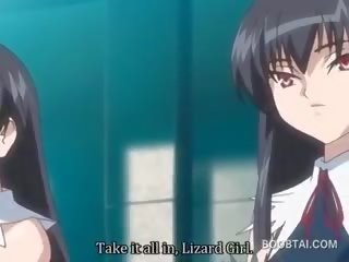 Busty Anime Girl Cunt Nailed Hard By Monster At The Zoo