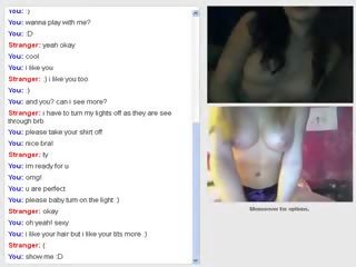 Omegle #69 Horny perfect body masturbates