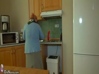 OldNanny Young and old lesbian couple masturbate with sextoy
