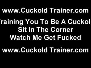 You are nothing but a cuckold slave boy to me