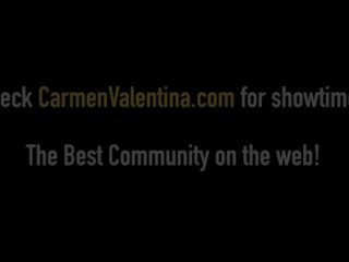Hot Carmen Valentina Gets Pussy Licked By 42 yo Allura Skye!